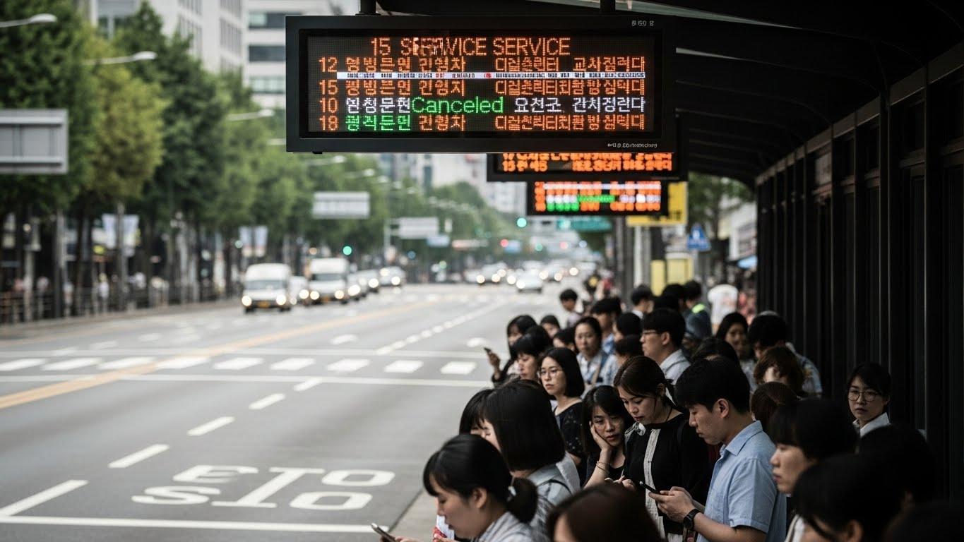 서울시 버스 파업 번호