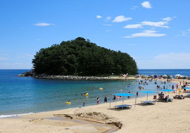 마차진해수욕장