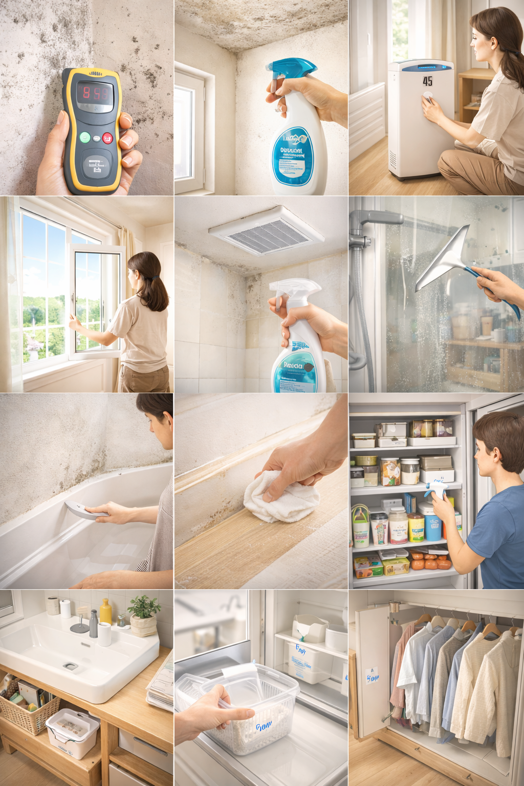 곰팡이 예방 관리 방법 정리 관련 사진