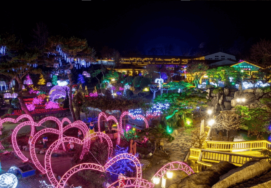 허브아일랜드 불빛동화축제