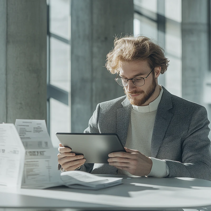 퇴직연금 계좌에서 월배당 ETF의 꾸준한 수익률과 잦은 배당 입금을 확인하는 직장인의 안정적인 자산 관리 상황을 감성적으로 표현하였으며, 연금 투자와 ETF, 월배당, 수익률, 자산 관리 등의 키워드가 어우러진 직장인의 금융 생활을 나타냅니다.