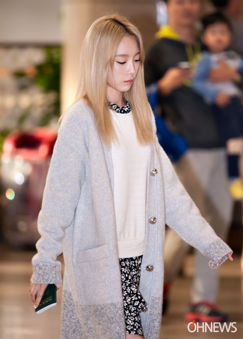 태연 공항패션 사진 태연 공항패션 사진