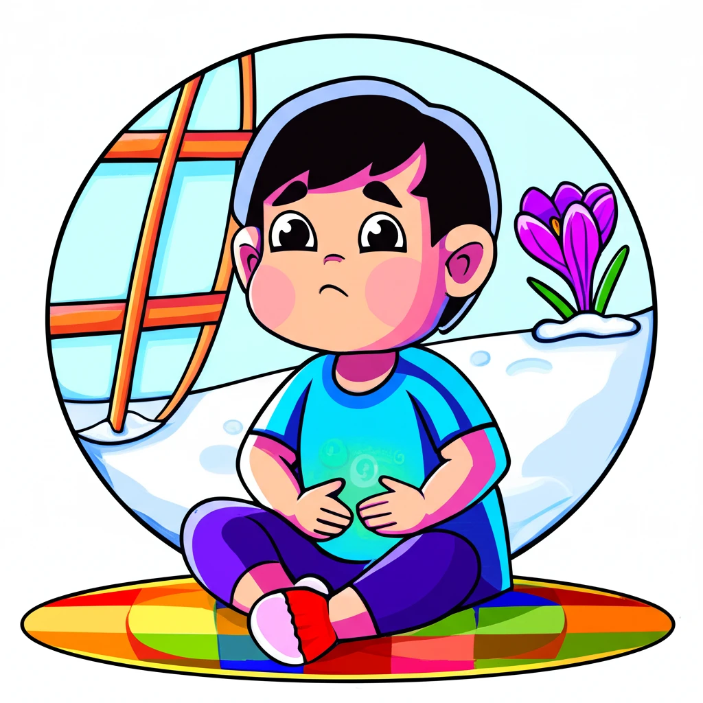 소화기 증상 동반하는 B형 독감 자가..