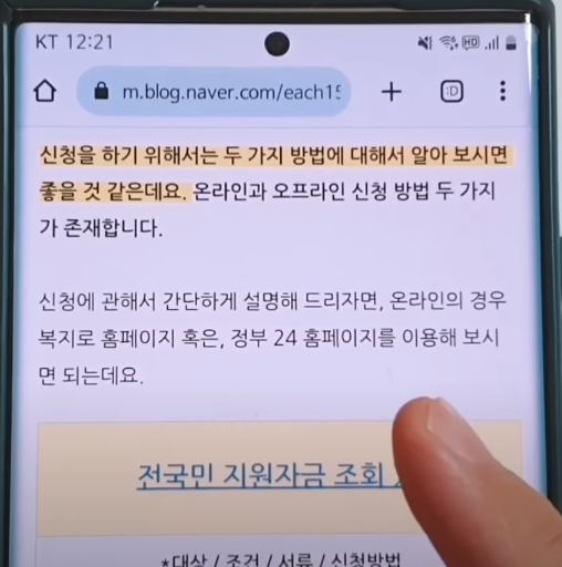 전국민 일상지원금