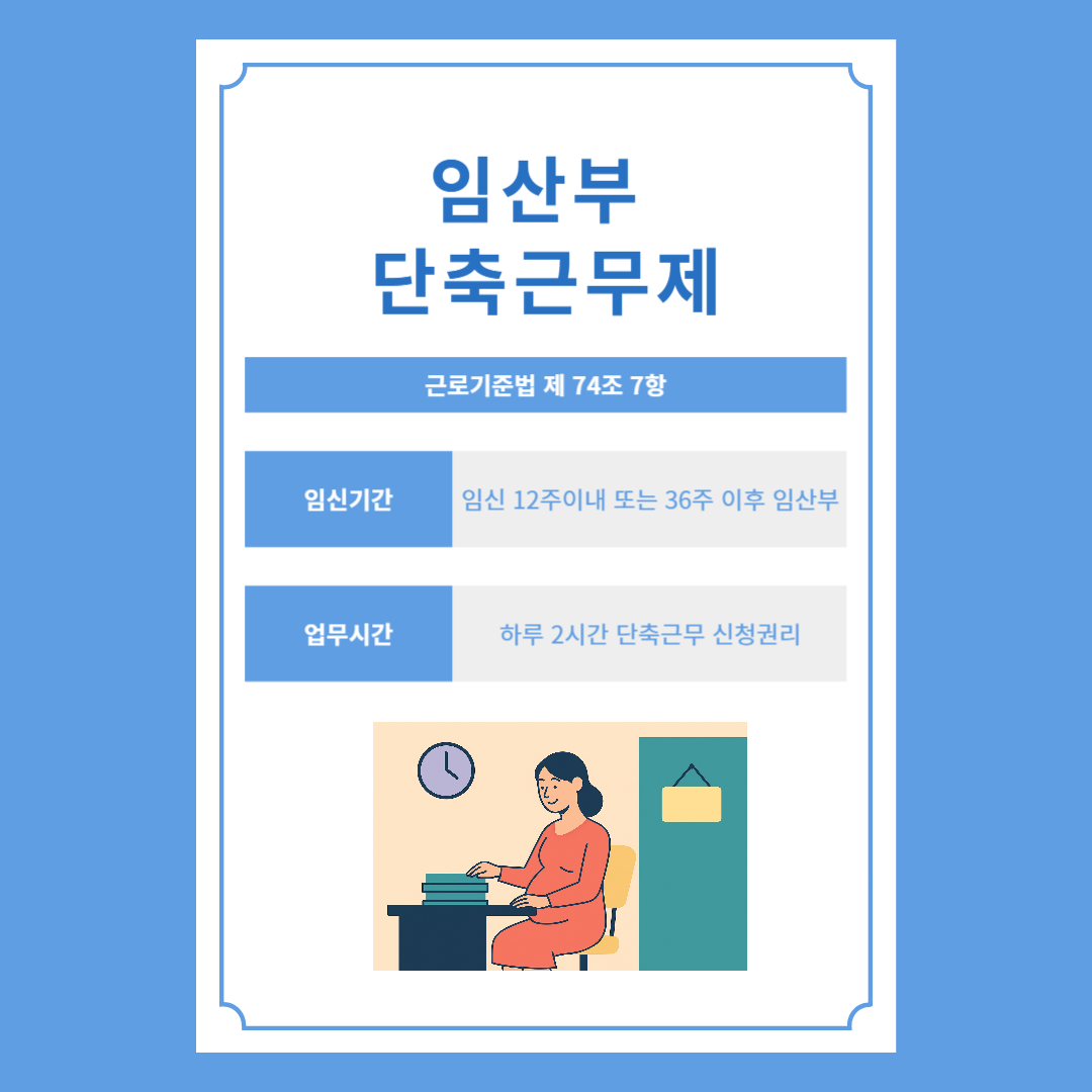 임산부 단축근무제
