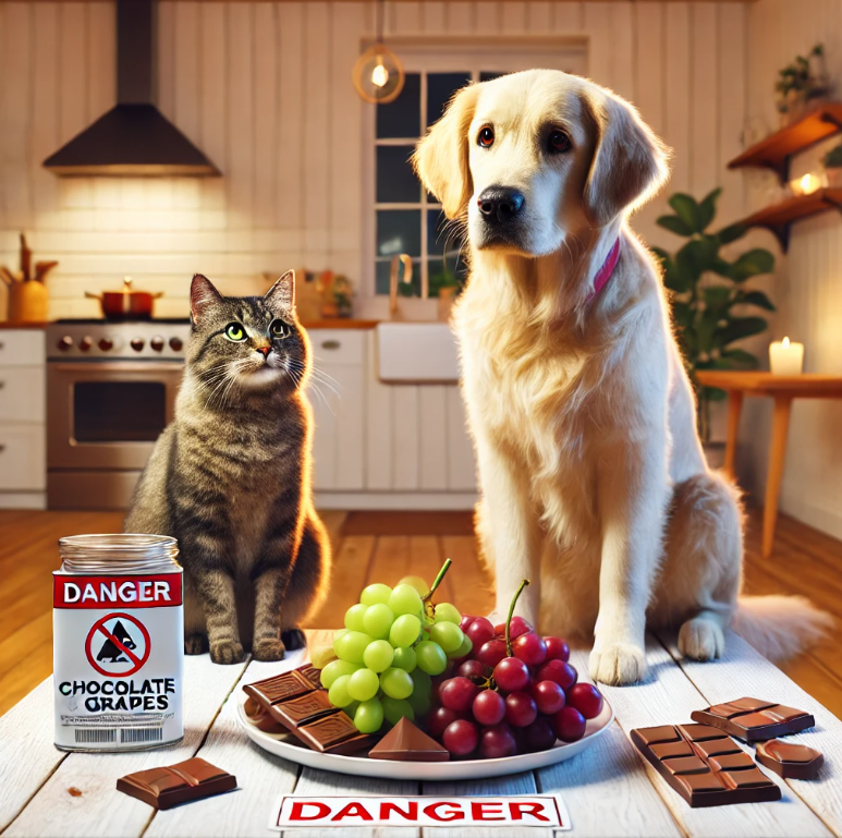 강아지·고양이에게 절대 주면 안 되는 음식 10가지!