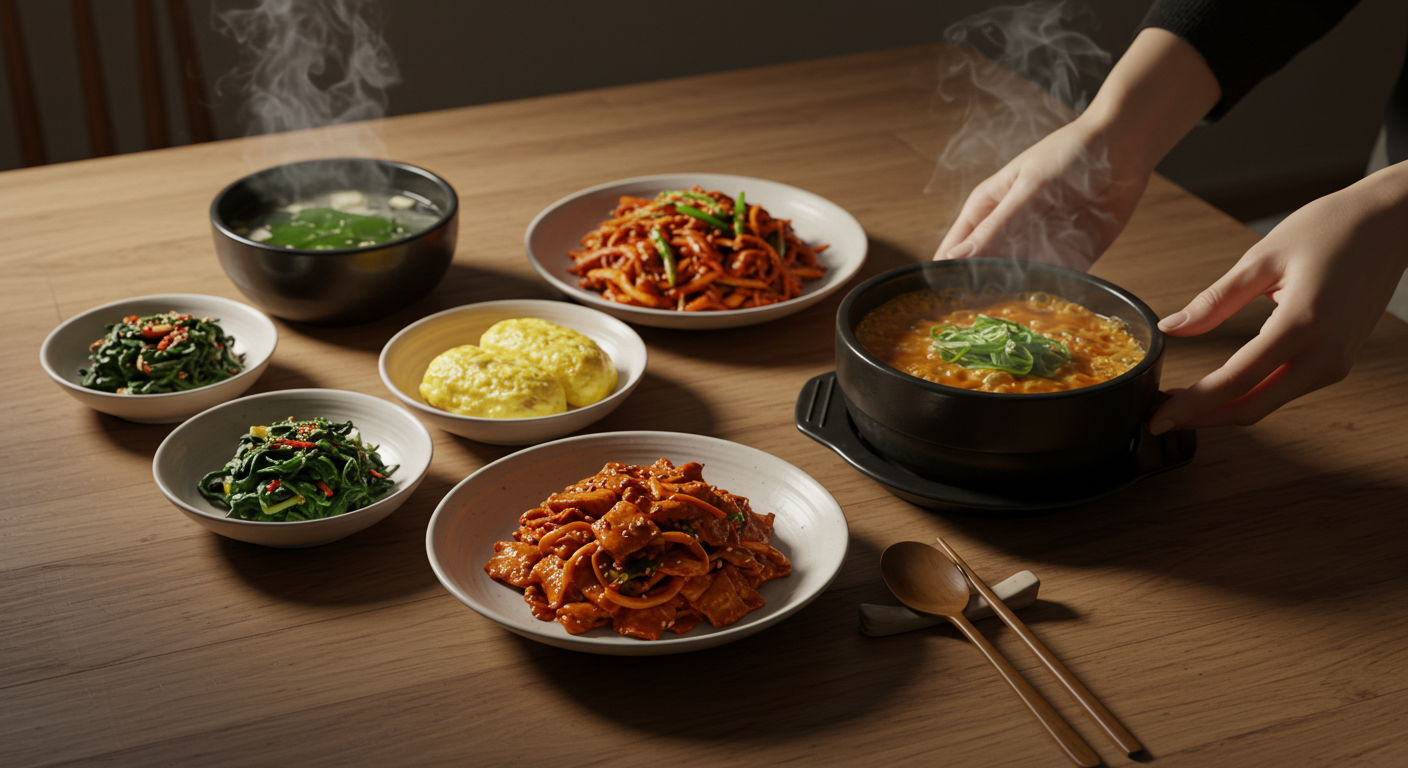 아내의 사랑이 담긴 집밥