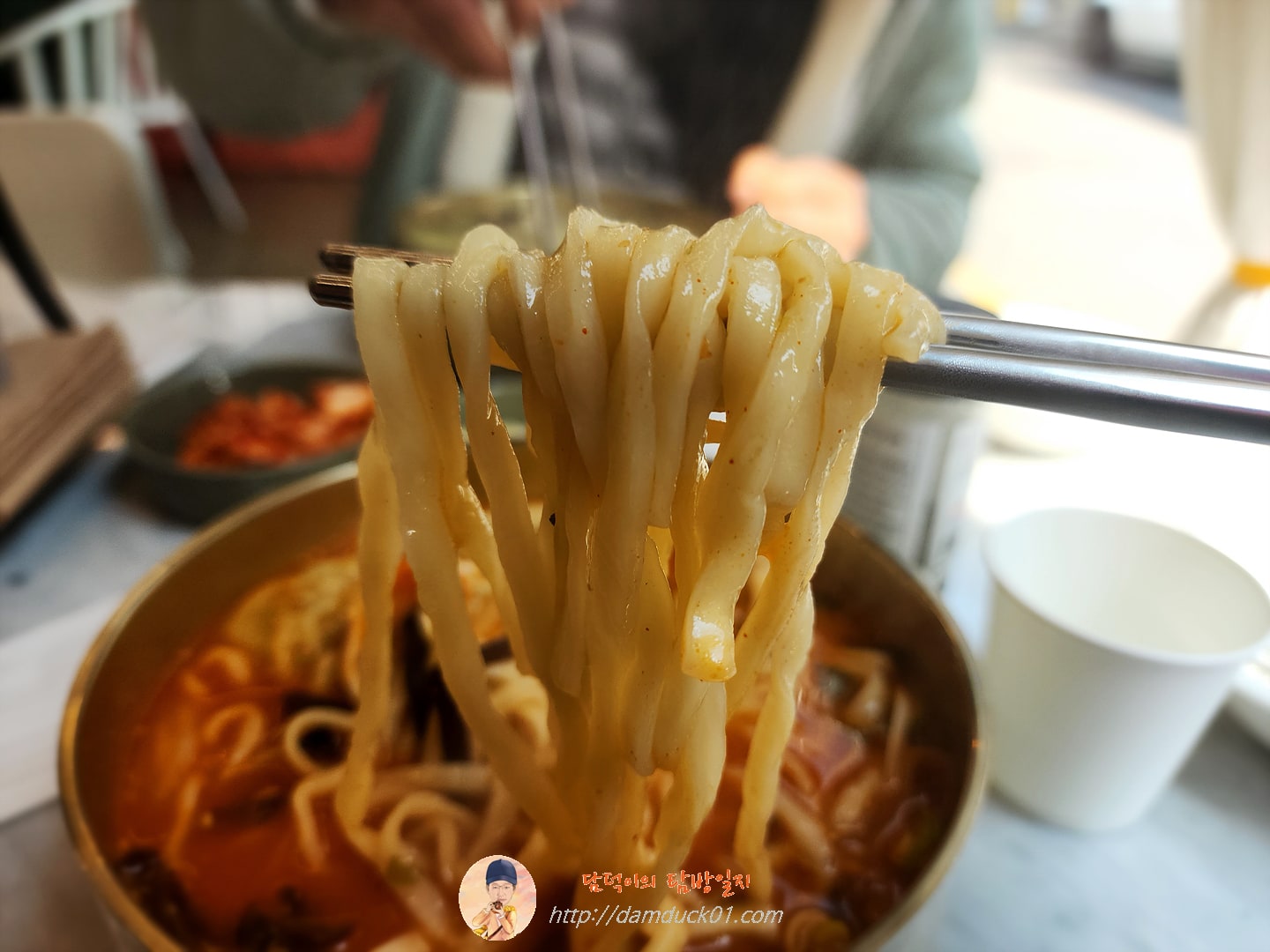 만두 장칼국수