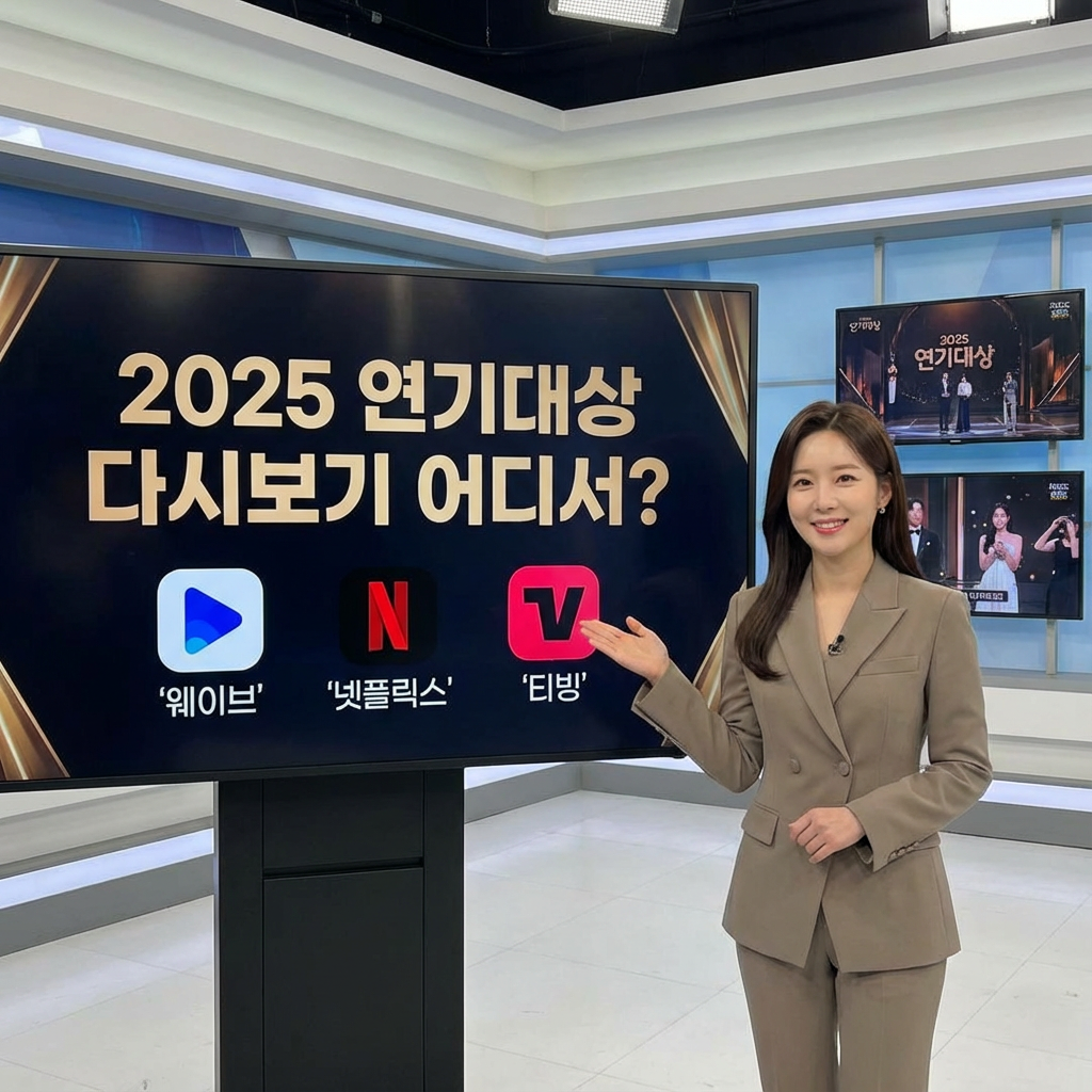 2025 연기대상 다시보기 어디서