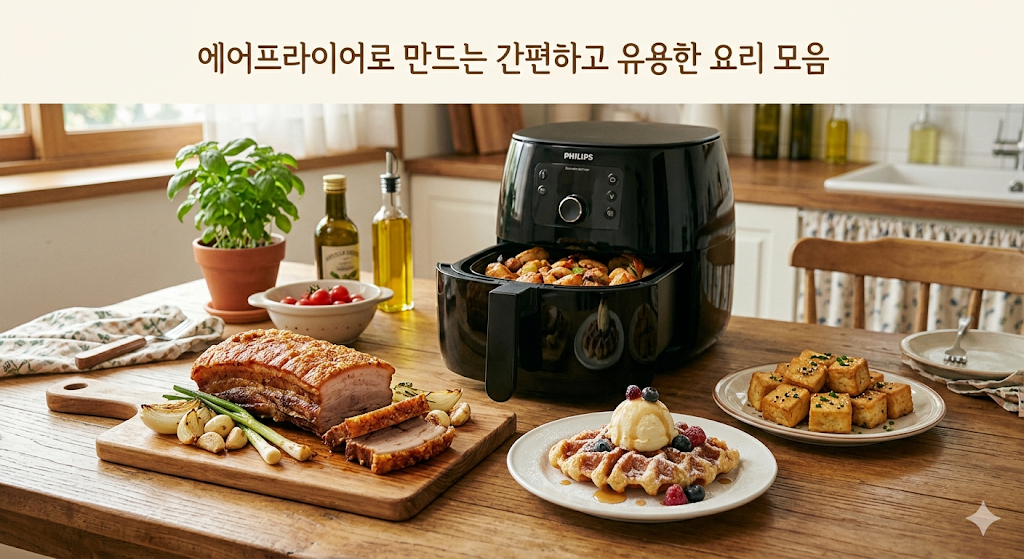 에어프라이어 요리 모음: 간편하고 유용하게 즐기기