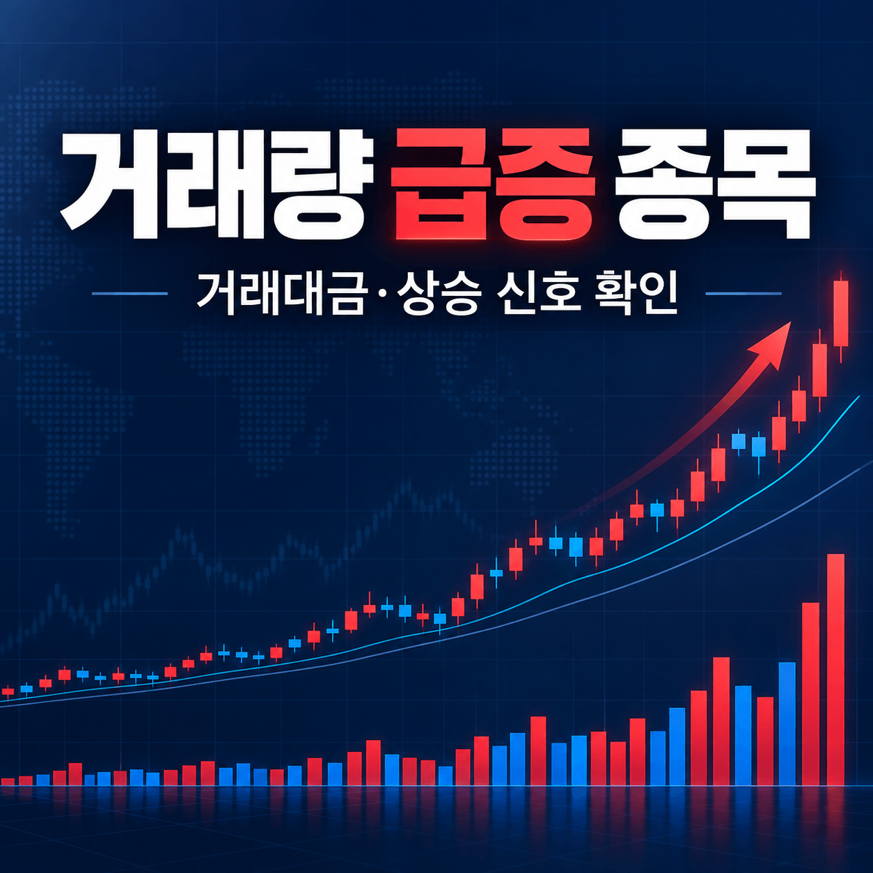 거래량 급증 종목 보는 법