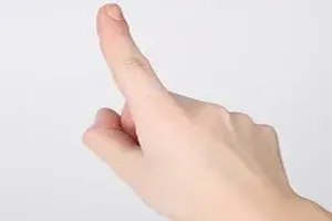 손