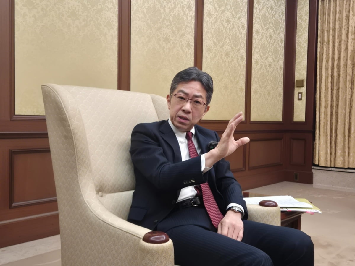 이와나가 모리유키 도쿄증권거래소 사장.