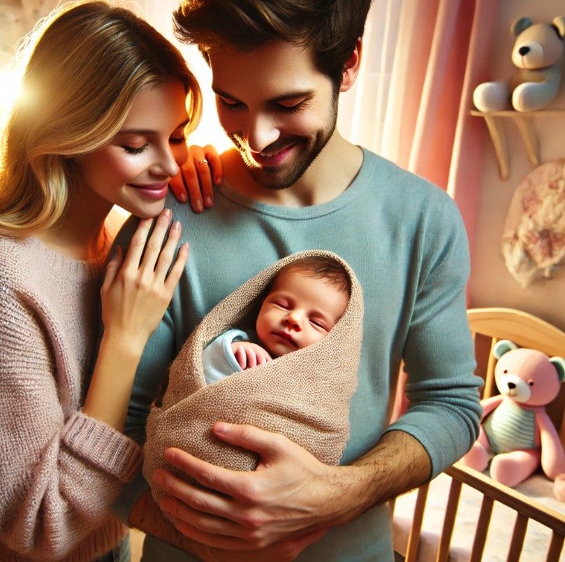 신생아 육아 사진