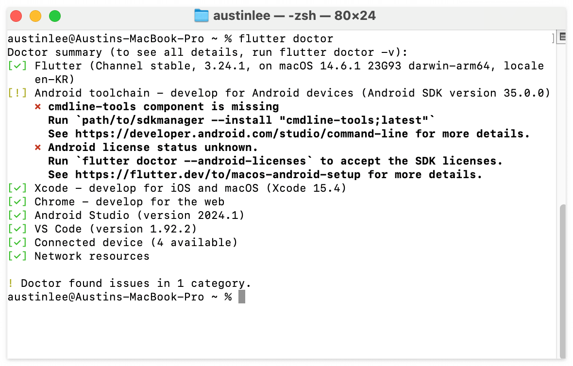 Flutter 유효성 검사