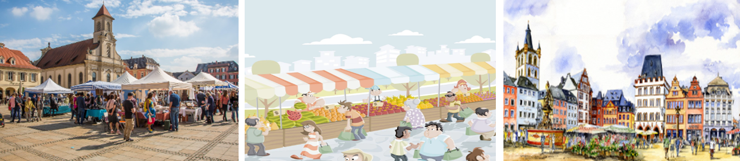 장터 체험 이미지