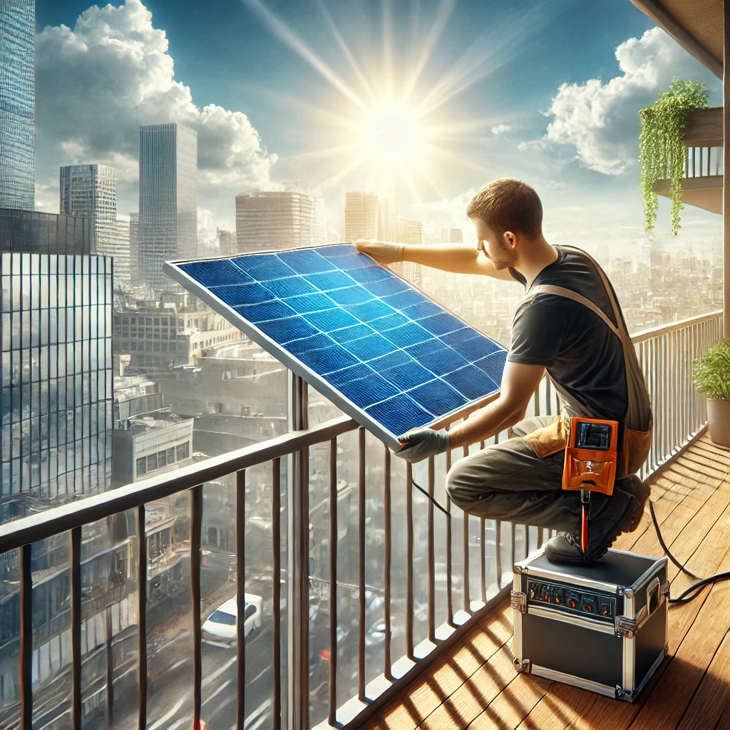 미니 태양광 사진