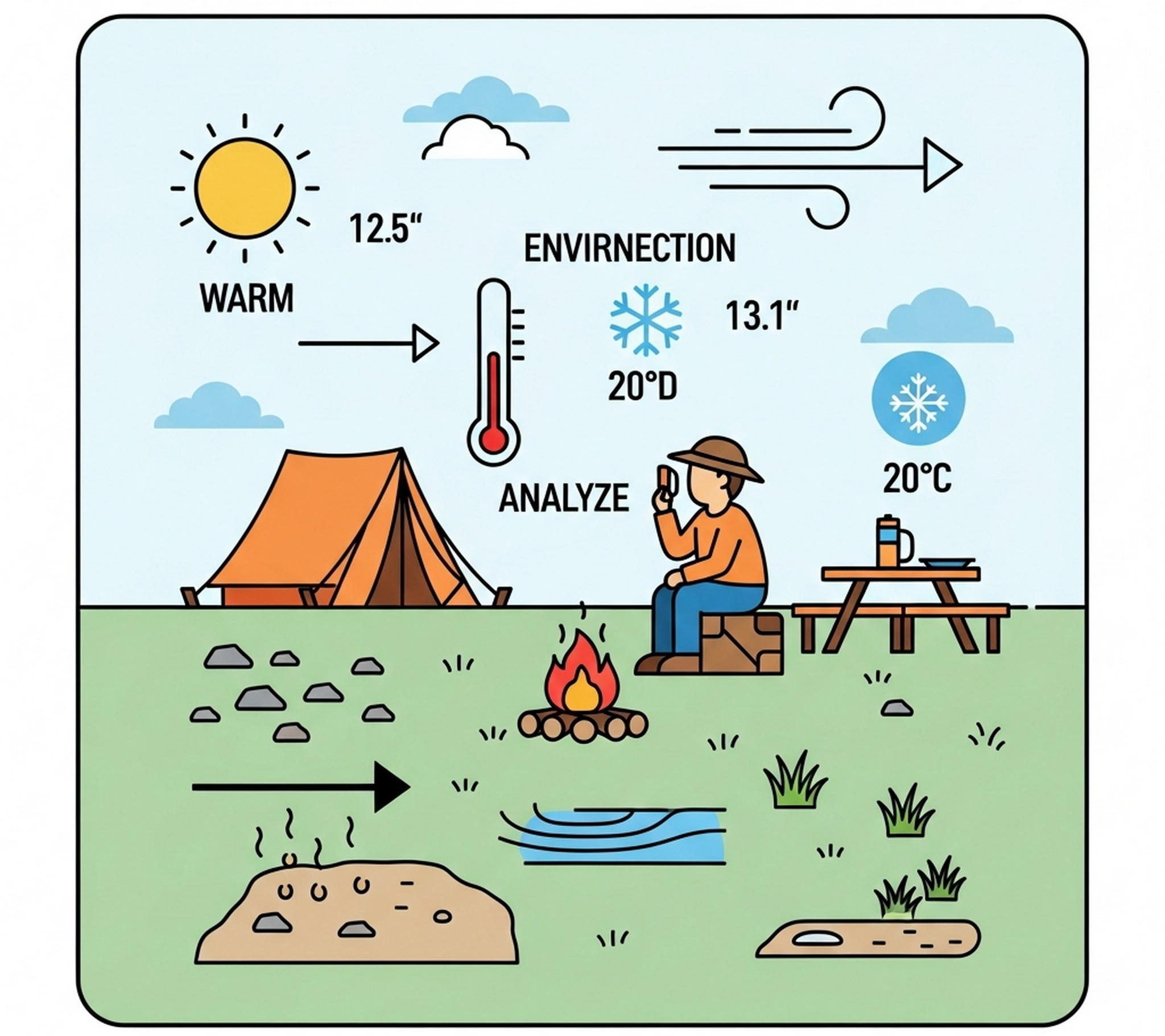 환경 판단하는 캠핑러