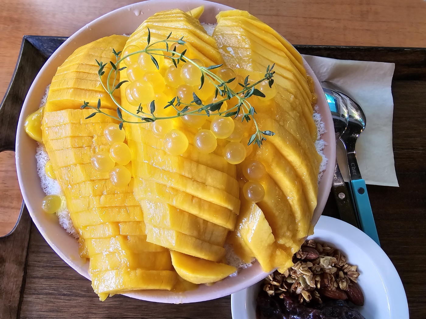 생망고빙수