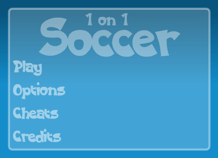 1대1-축구-플래시게임-메인-화면