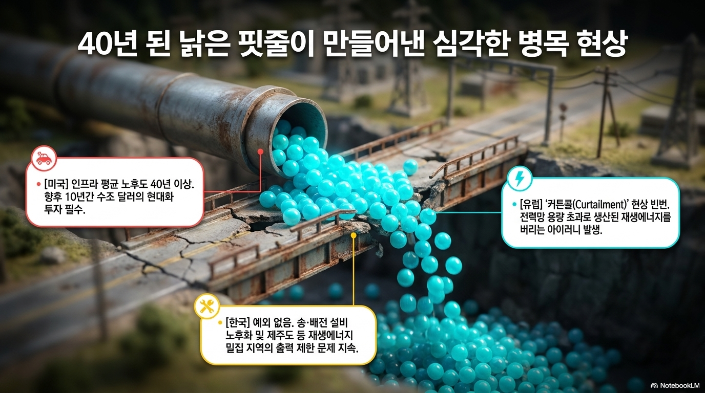구리 가격 급등과 전력망 부족