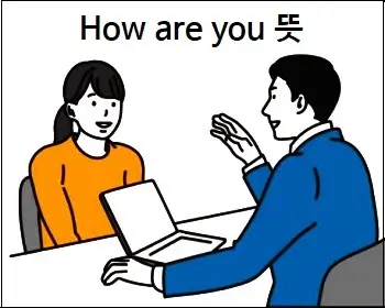 How are you 뜻