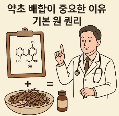 약초 배합이 중요한 이유와 기본 원리