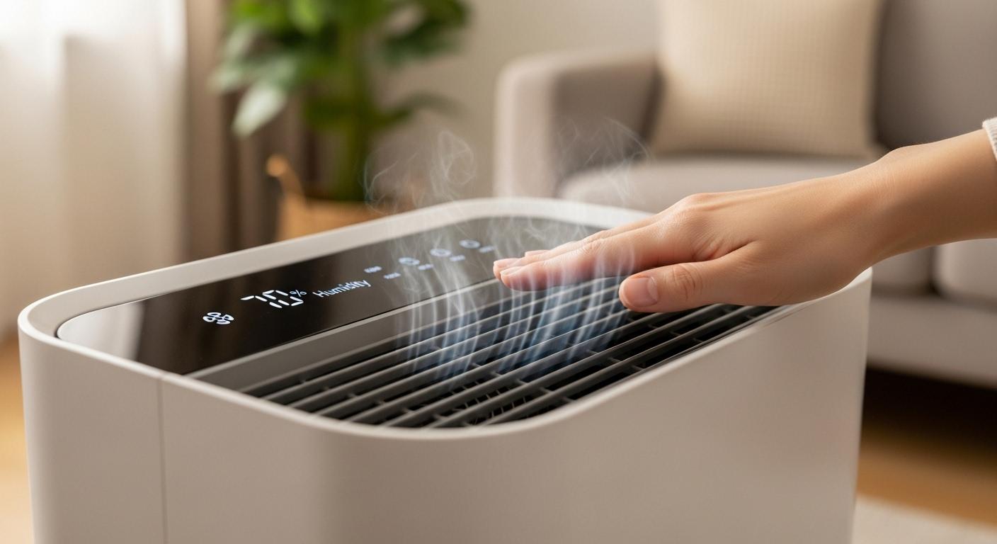 제습기 더운바람 나오나요