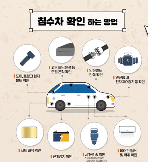 침수차 기준과 확인 방법 그리고 보험 처리