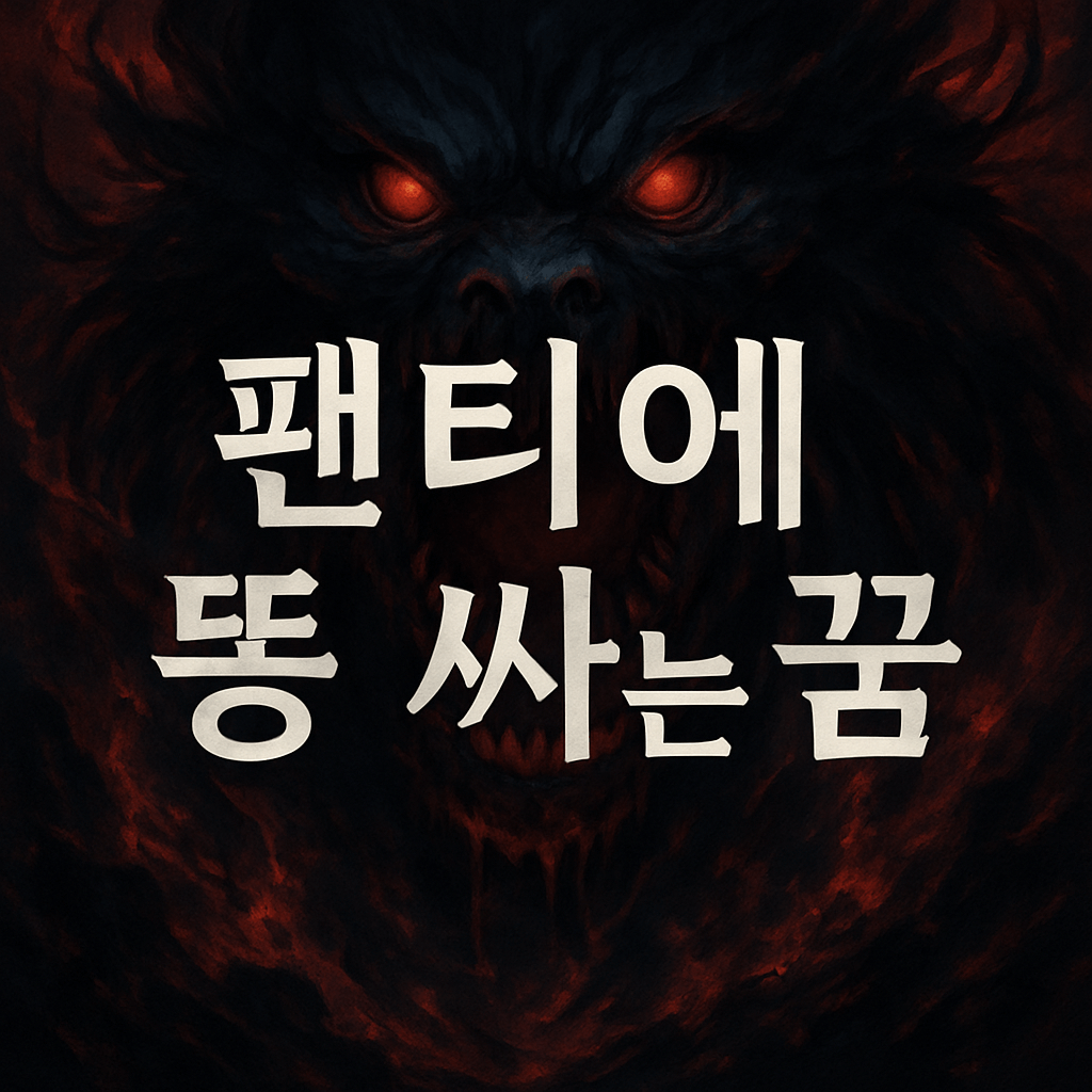 팬티에 똥 싸는 꿈