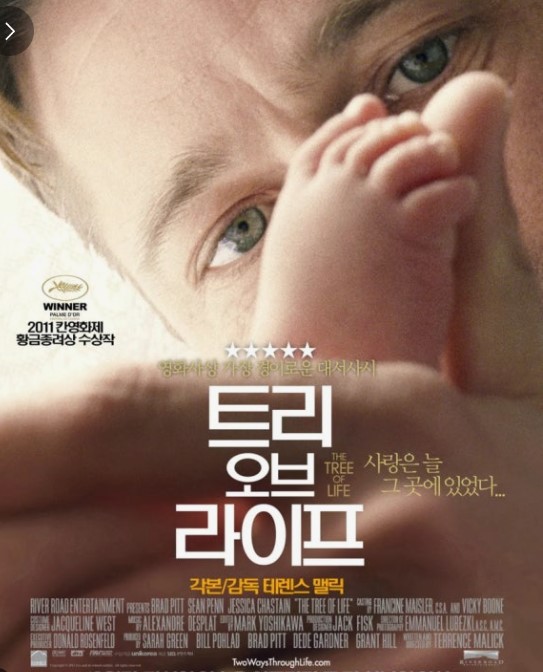 유럽 영화 '트리 오브 라이프' 포스터입니다