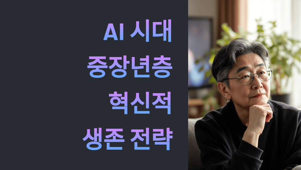 AI 시대, 중장년층을 위한 대비 전략