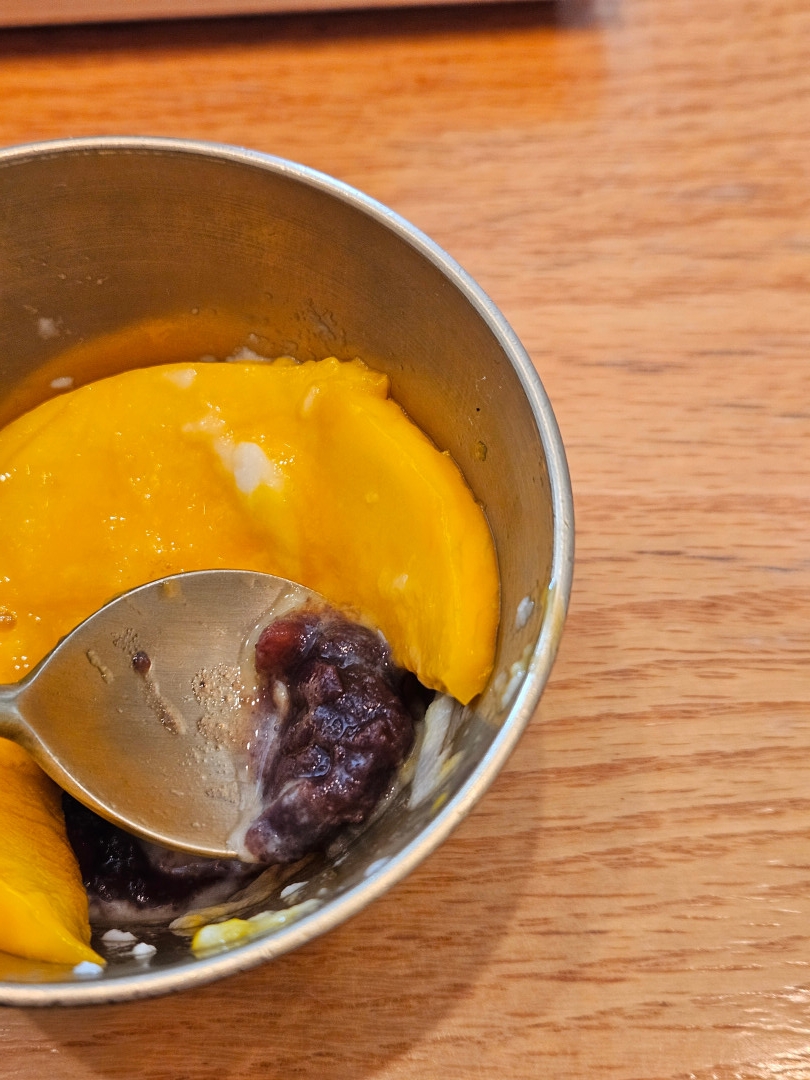 제주 신라호텔 망고빙수