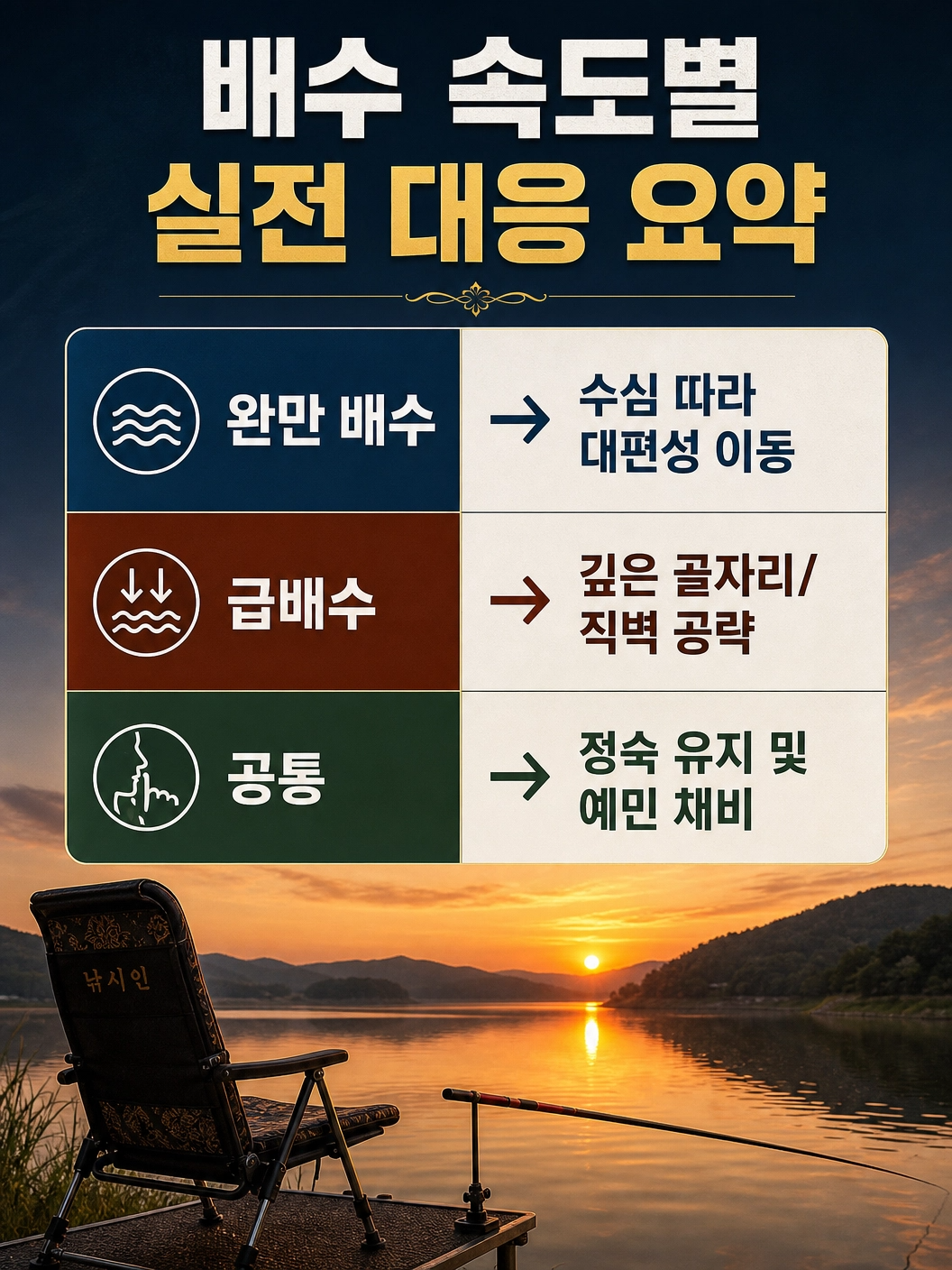 배수속도_대응_핵심요약