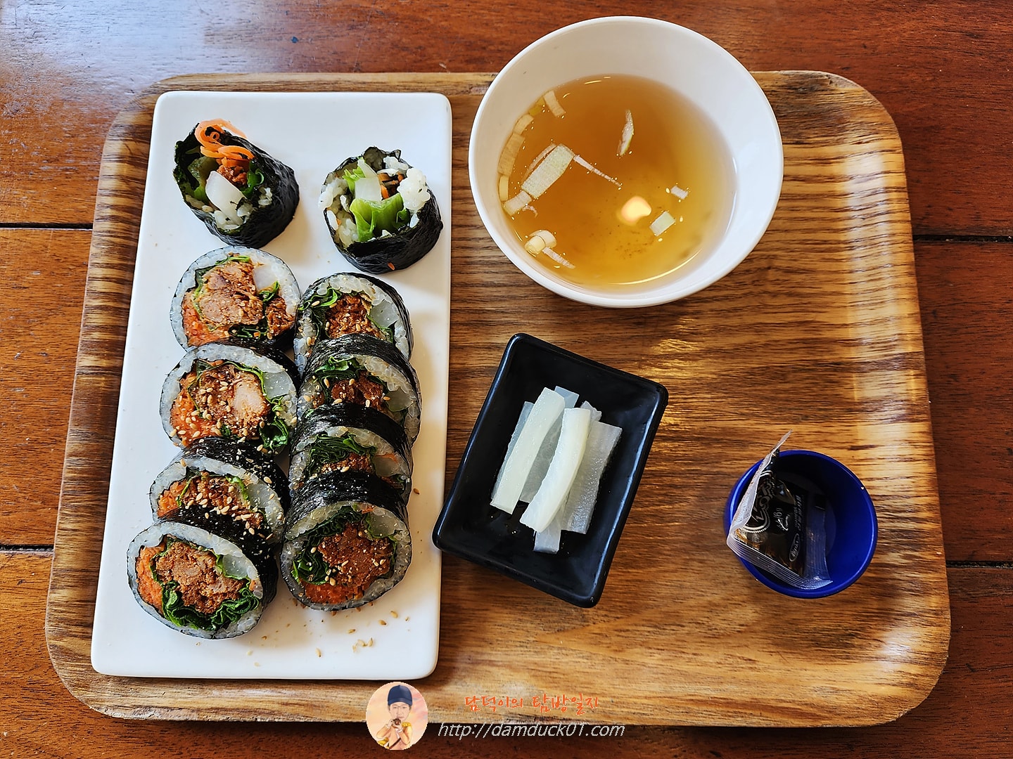 매운제육쌈김밥