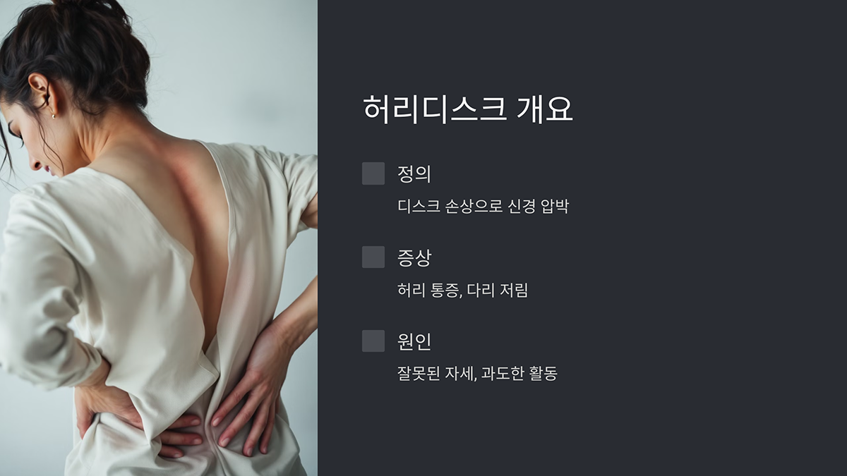 허리디스크