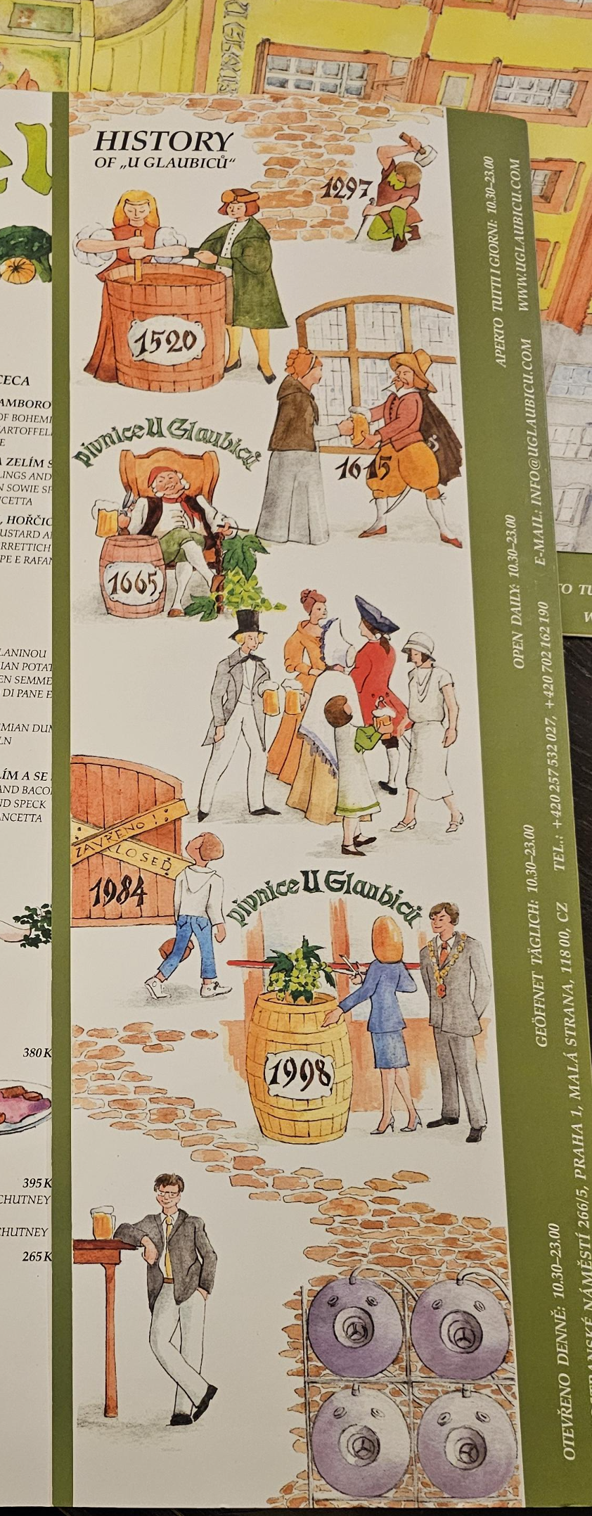 프라하 꼴레뇨 맛집 글라비쿠