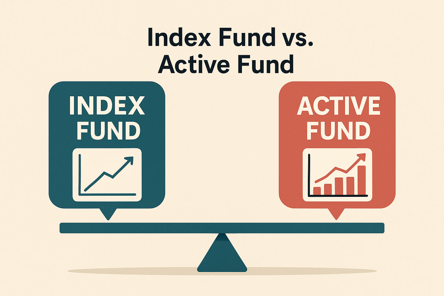 인덱스 펀드와 액티브 펀드, 어떤 게 좋을까?