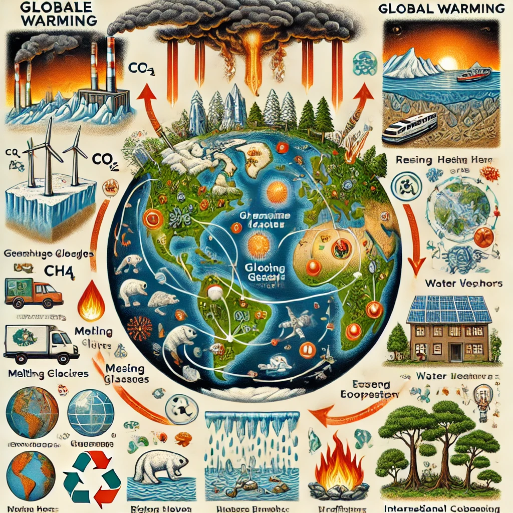 지구 온난화의 과학적 메커니즘, 글로벌 생태계, 대응 노력