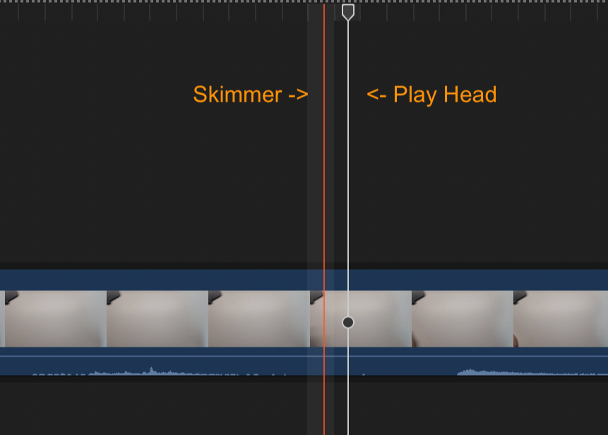 타임라인 스키머와 플레이헤드