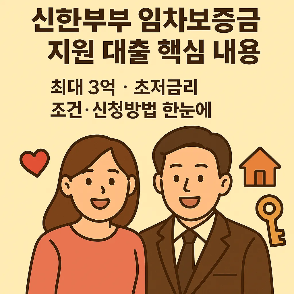 신혼부부 임차보증금 지원 대출