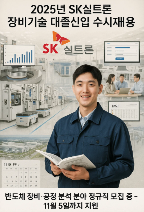 2025년 SK실트론 장비기술 대졸신입 수시채용