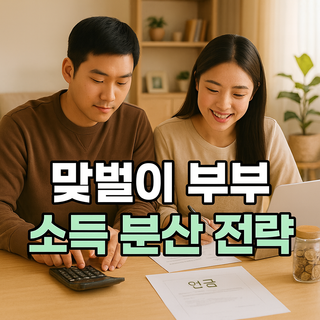 맞벌이 부부의 재무 계획 논의