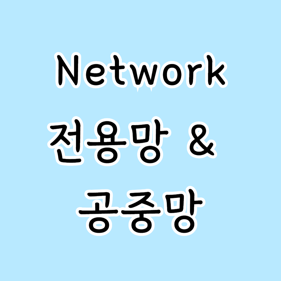 네트워크 형태 전용망, 사설망, VPN 특징