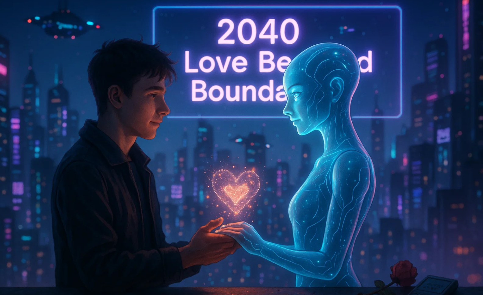 2040년, 연애는 사람끼리만 하는 것이 아닐지도 모른다 관련 사진