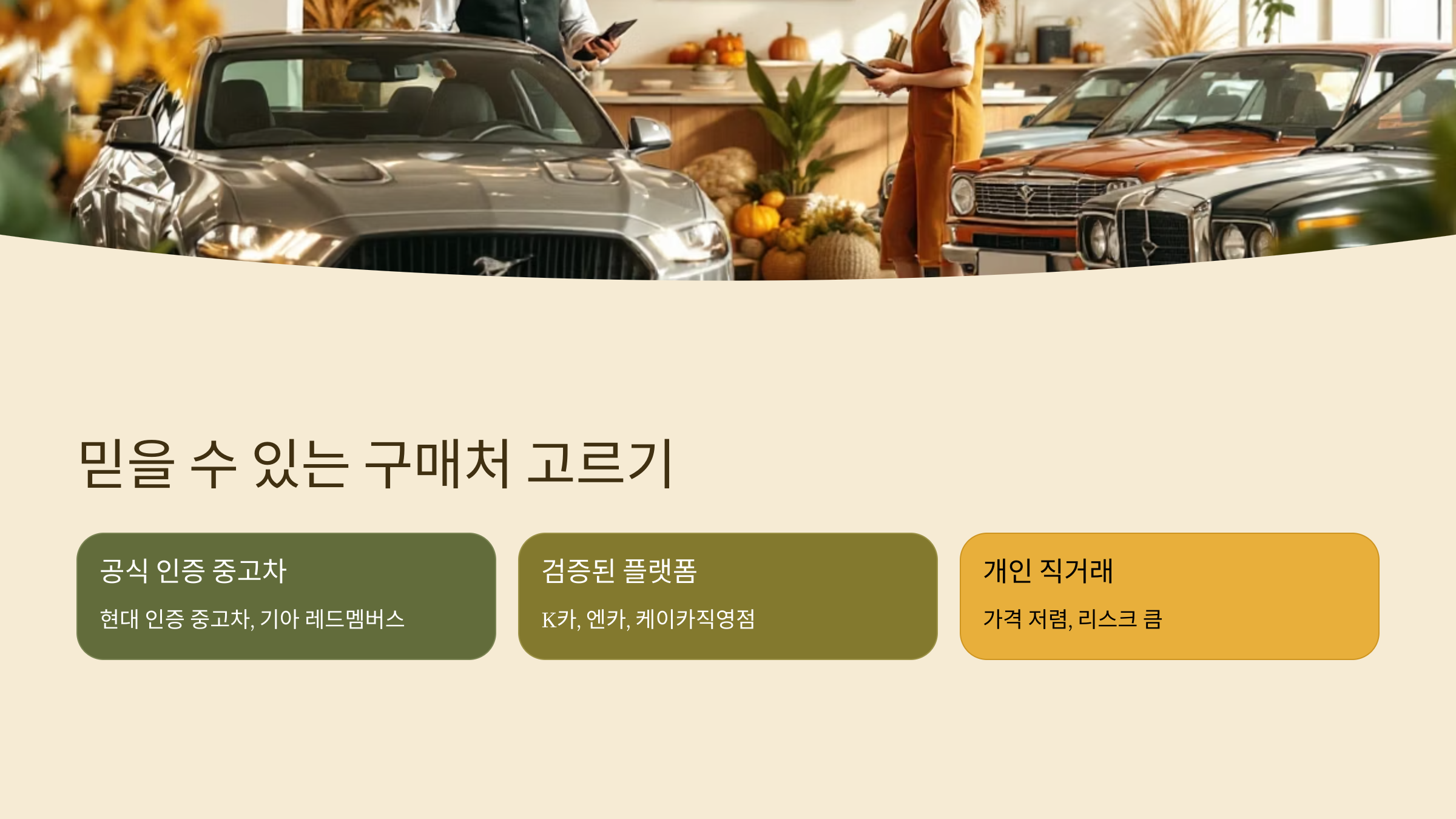 2025년 중고차 잘 사는 법: 초보도 후회 없는 사는 법!