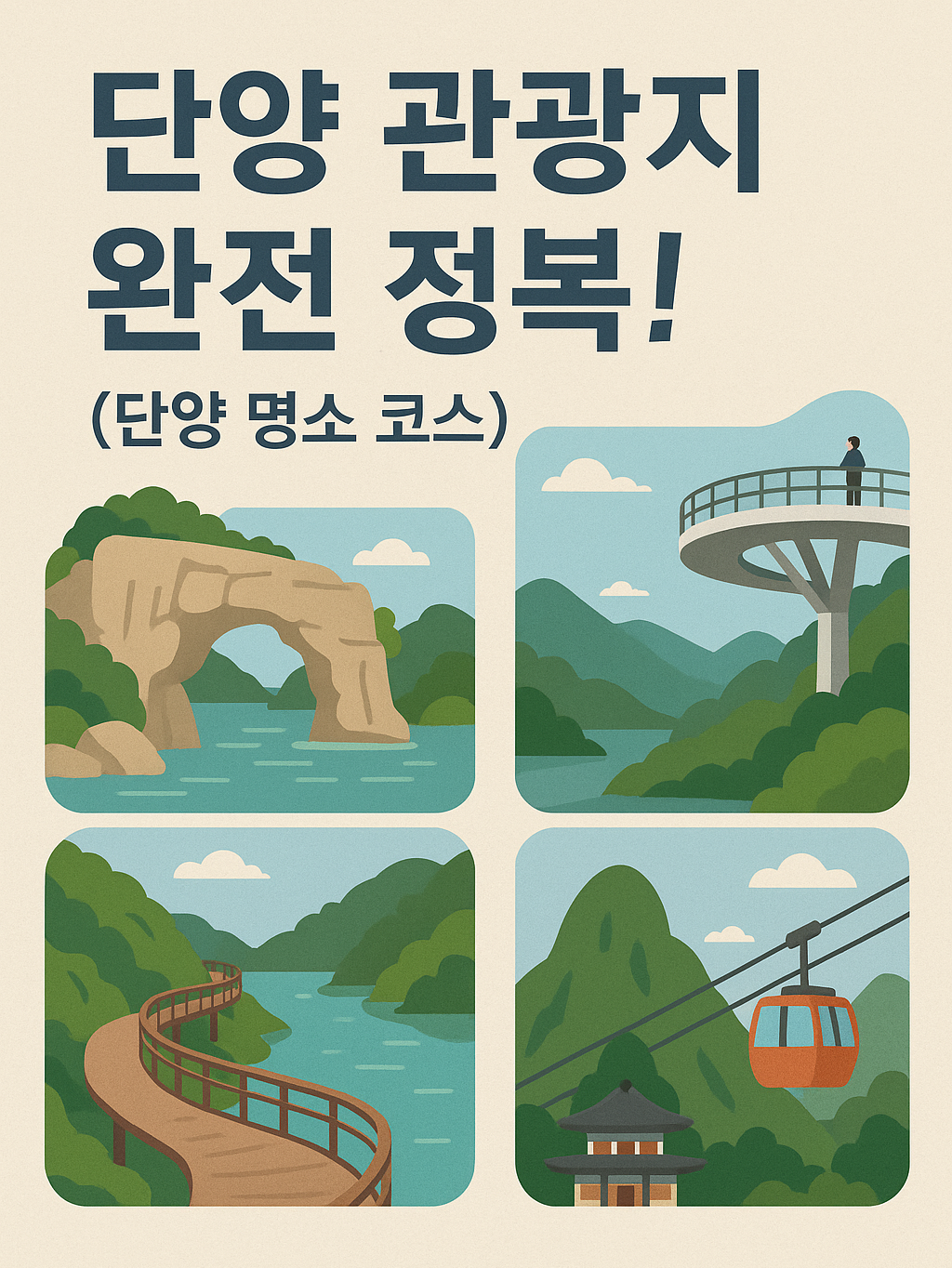 단양 관광지 완전 정복! (단양, 명소, 코스)