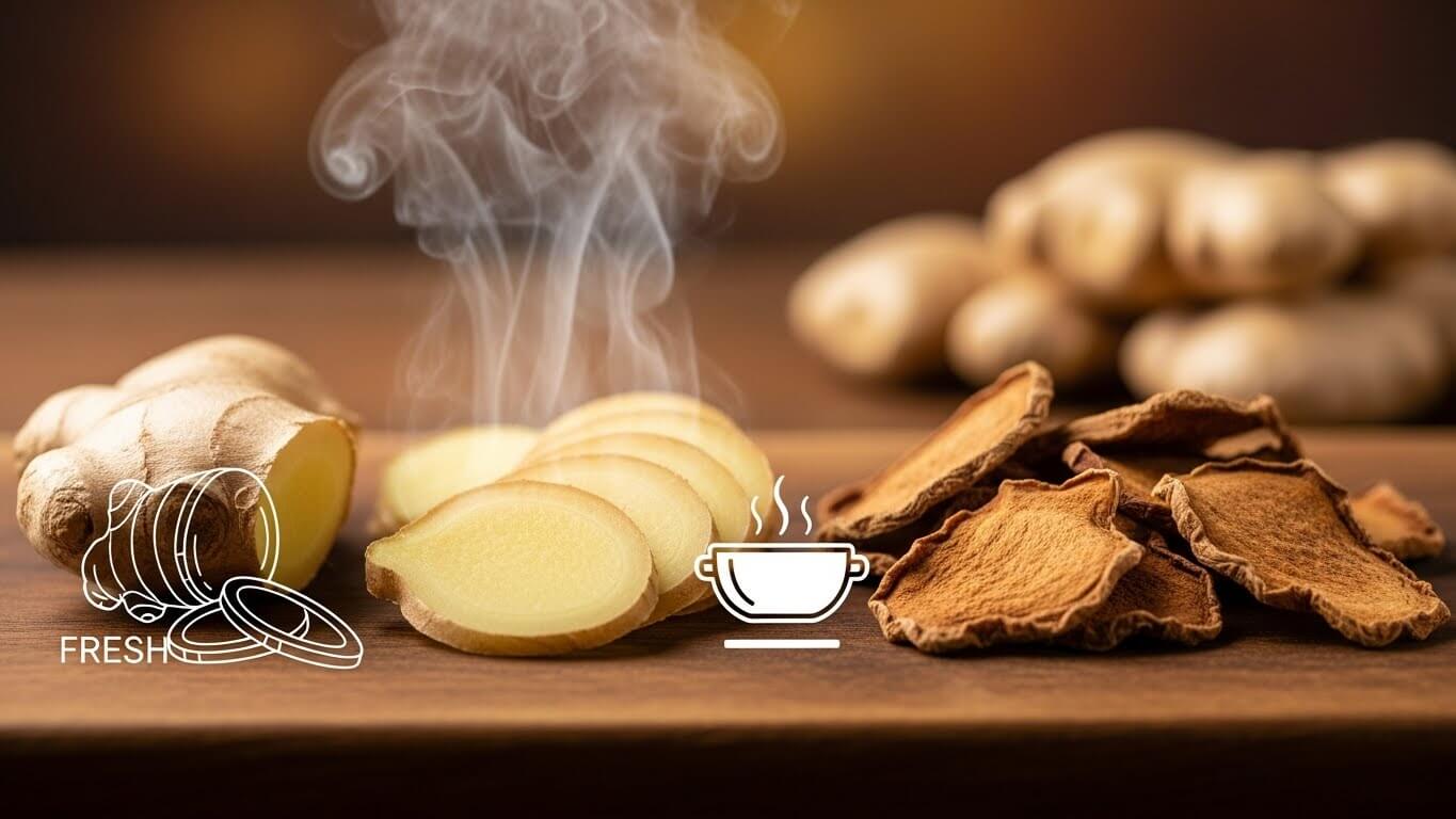 홍강이란? 생강을 ‘쪄서 말린’ 건강 재료