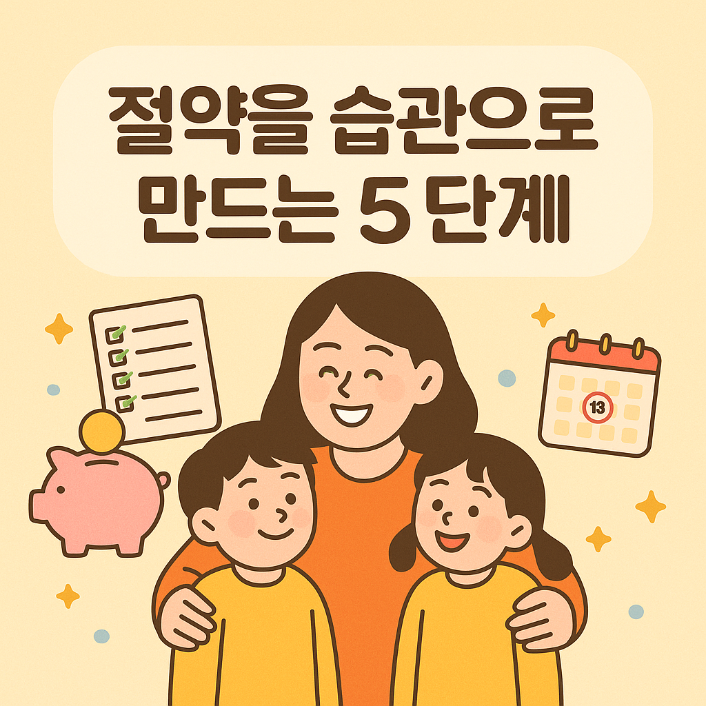 절약을 습관으로 만드는 5단계