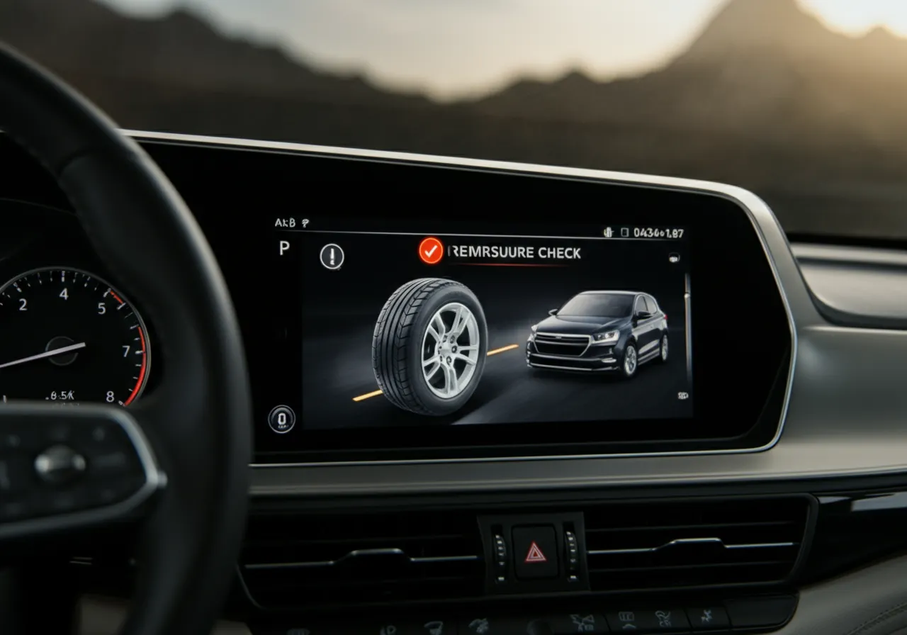 5. 공기압 체크 주기 설정